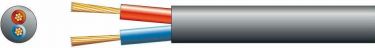 RX14 Speaker cable Round 2 x 2.5mm² Black 100M
