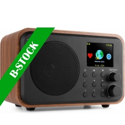 Vicenza WIFI Internet Radio with DAB+ and Battery Wood "B-STOCK" TILBUD NU