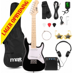 Komplet GigKit Junior 1/4 Elguitar Pakke – Alt-i-Én Startkit til Yngre Guitarist