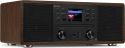 Avola Musikanlæg 'alt-i-et' med CD/BT/DAB+/FM og Wi-Fi Internet radio, Mørk træ Avola Musikanlæg 'alt-i-et' med CD/BT/DAB+/FM og Wi-Fi Internet radio, Mørk træ