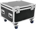 Product Cases, Roadinger Flightcase 4x TMH-30/TMH-40/TMH-60 with wheels