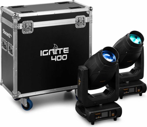 IGNITE400 LED BSW Moving Head with CMY 2pcs in Flightcase