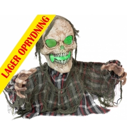 Halloween Dekoration, Animeret Figur med Lys- og Lydeffekter, Skeletuhyret fra G