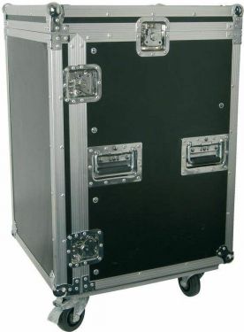 PD-F12U8 19" Rackcase 12U med hjul