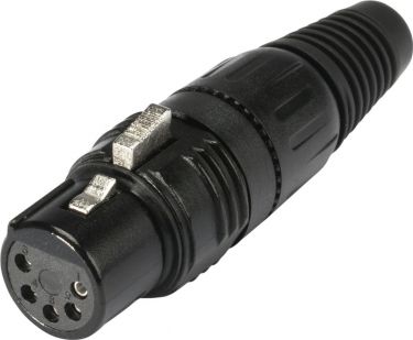 HICON XLR socket 5-pin HI-X5CF-B