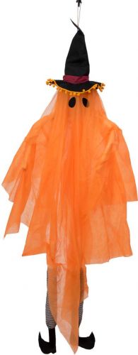 Europalms Halloween Figure Ghost with Witch Hat, 150cm