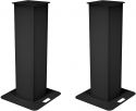 Eurolite 2x Stage Stand 150cm incl. Cover and Bag, black