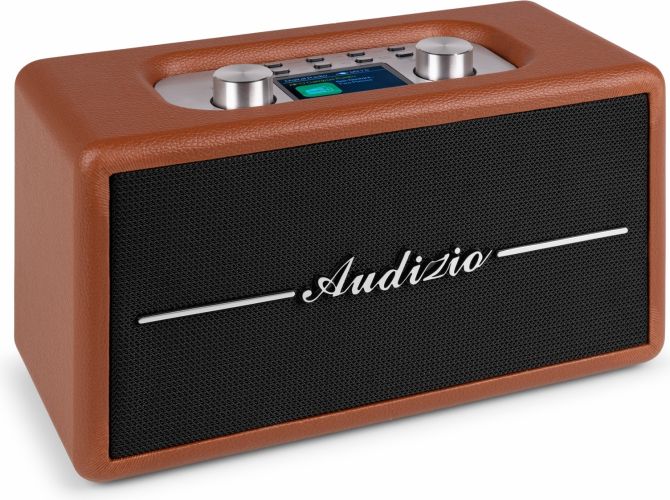 Tune60 DAB Radio Retro Brown