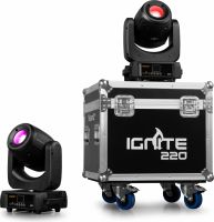 IGNITE220 LED Spot Moving Head 2pcs in Flightcase