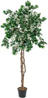 Europalms Bougainvillea, artificial plant, white, 180cm