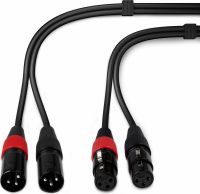 CX60-12 Cable 2xXLR Male-2xXLR Female 12m
