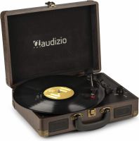 RP114W Record Player Briefcase Wood