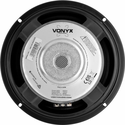Hi-Fi basenhed med polymembran / 8" bas 125W rms 8 ohm