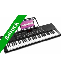 KB15 Electronic Keyboard 61-keys with Battery incl. microphone "B-STOCK" TILBUD