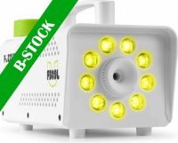 F509LW Party Smoke Machine 9 LEDs RGB White Edition "B STOCK"