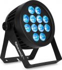 Lys & Effekter, BWA532 Aluminium IP65 LED PAR 12x 12W 4-i-1