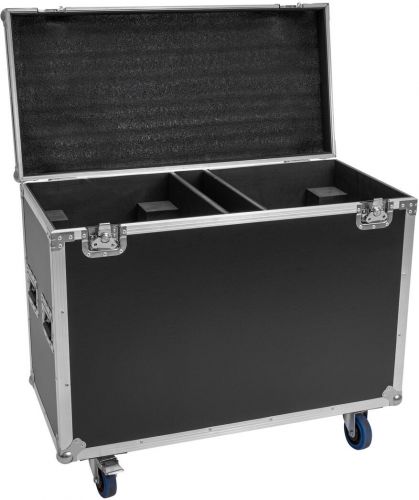 Roadinger Flightcase 2x IP TMH-H760 with wheels