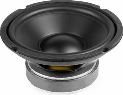Hi-Fi basenhed med polymembran / 8" bas 100W rms 8 ohm