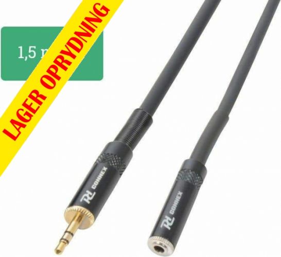 CX90-1 Cable 3.5mm Stereo Male - 3.5mm Stereo Female 1.5m