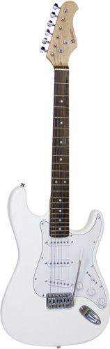 Dimavery ST-203 Electric Guitar, white