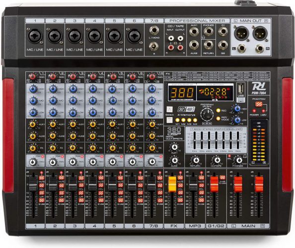 PDM-T804 Stage Mixer 8-Channel DSP/MP3