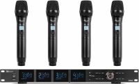 PD524 UHF Wireless Microphone Set with 4 handheld microphones