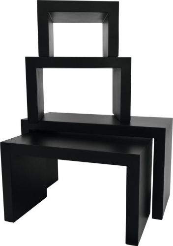 Europalms LEICHTSIN DECO TABLES, black