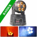 MHL-90 Mini Moving Head Wash 5x 18W RGBAW-UV LEDs "B-STOCK" MHL-90 Mini Moving Head Wash 5x 18W RGBAW-UV LEDs "B-STOCK"