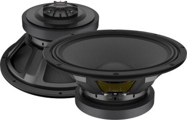 Lavoce CSF122.50K 12" Coaxial Speaker, Ferrite, Steel Basket Driver