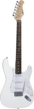Dimavery ST-203 Electric Guitar, white