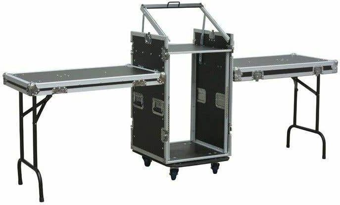 PD-F16U10T 19" Rackcase med bord