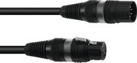 SOMMER CABLE DMX Cable XLR 5-pin 5m bk Hicon