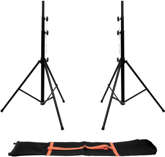 Eurolite Set 2x LS-1 EU Steel + Carrying Bag