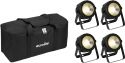 Diverse, Eurolite Set 4x LED PARty Spot COB + Soft Bag
