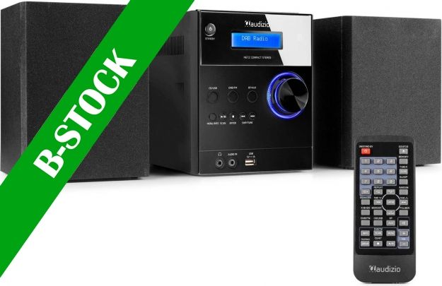 Metz Micro HiFi System Black "B STOCK"