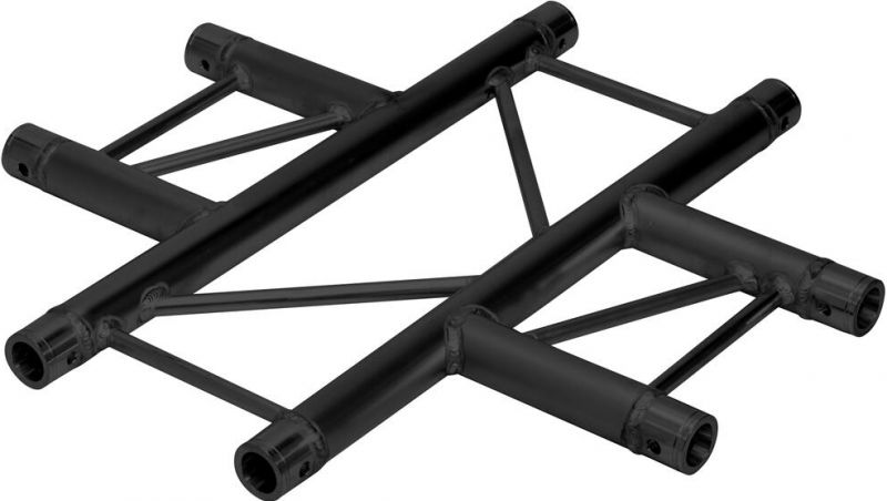 Alutruss BILOCK BQ2-SPAC41H 4-way Cross Piece bk