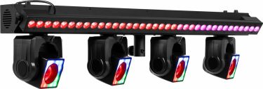 ShowBar GO Vibe with 4 Moving Heads and LED Bar