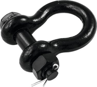 SAFETEX Shackle 16mm bk with Bolt, Mother, Splint