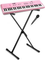 Børne Keyboard Sæt, Pakketilbud: 54 Tang., Mikrofon, Stativ (6-8 år)