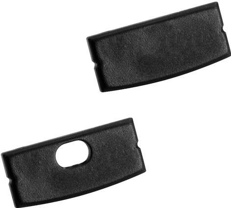 Eurolite End Caps for U-profile 20mm black