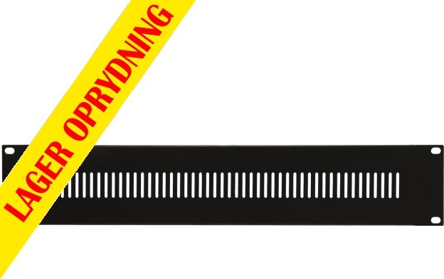 Omnitronic Front Panel Z2-19U-shaped+ventilation 2U