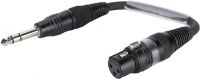 SOMMER CABLE Adapter Cable XLR(F)/Jack stereo 0.15m