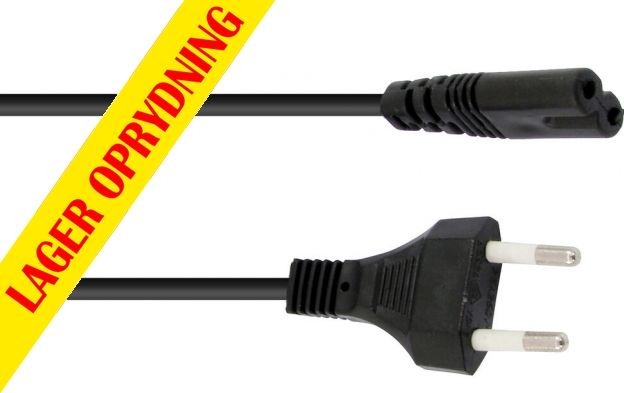 Omnitronic Euro Power Cable 1.5m bk