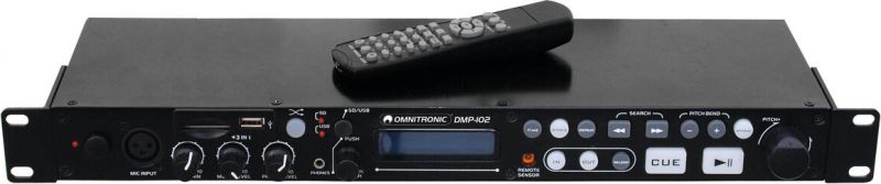 Omnitronic DMP-102 USB/SD Card Player