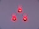 Europalms LED Glass 2oz with Dice Play, red, 3x