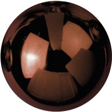 Europalms Deco Ball 3,5cm, brown, shiny 48x