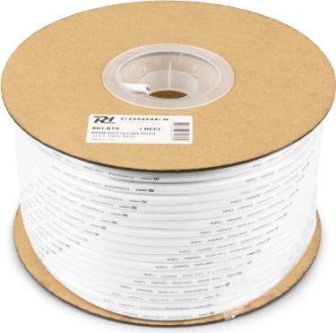 RX12W 100V Speaker cable Round 2 x 1.5mm² white 100M