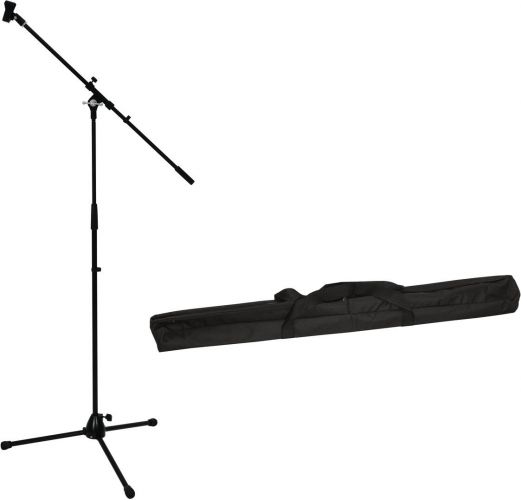 Omnitronic Set Microphone Tripod with Boom PRO bk + Bag