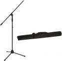 Omnitronic Set Microphone Tripod MS-2A with Boom bk + Bag
