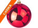 Europalms Deco Ball 30cm, red "C-STOCK"